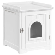 Indoor Cat Litter Box Cat Loo Cabinet by Yaheetech
