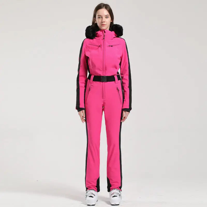 Action Outdoors Limited Women's Slim Fit Ski Suit Set - Waterproof & Warm Women's Slim Fit Ski Suit Set - Waterproof & Warm
