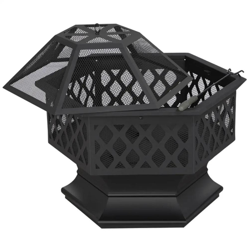 24in Heavy Duty Fire Pit by Yaheetech
