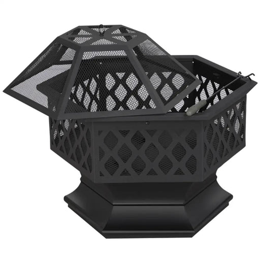 24in Heavy Duty Fire Pit by Yaheetech