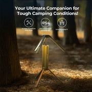 Tripod Folding Telescopic Camping Lantern by Action Outdoors Limited