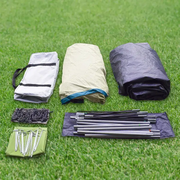 Camping Tent 420x305x210cm - Blue by salelink.co.nz