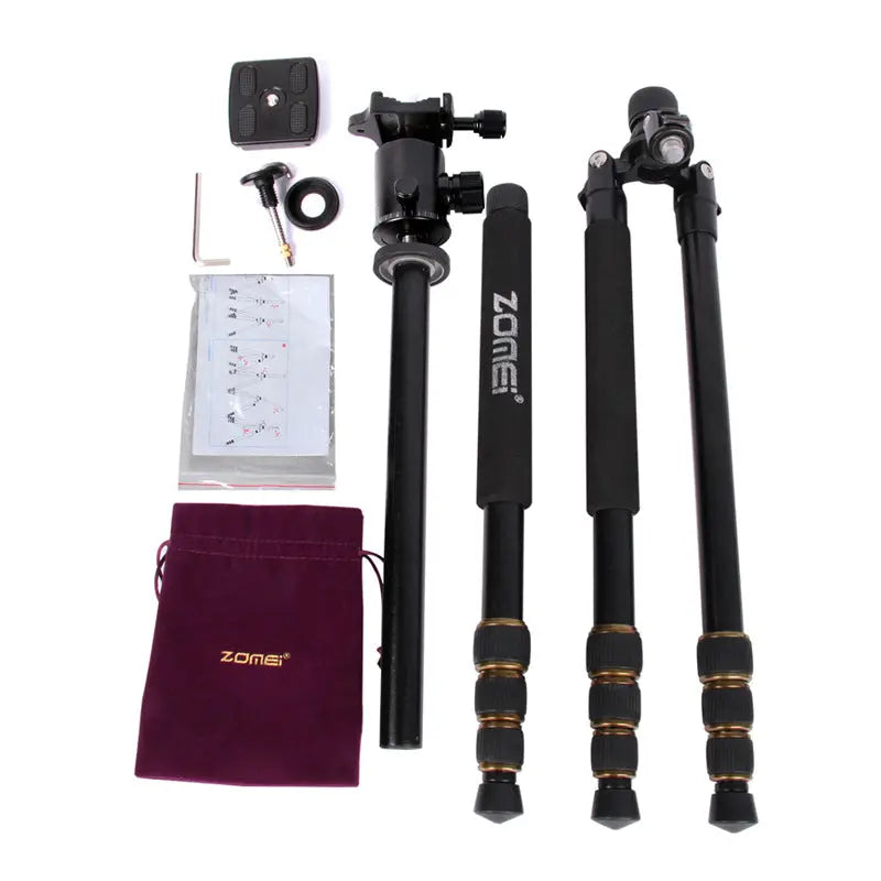 Action Outdoors Limited ZOMEI Z668 Magnesium-Aluminum DSLR Tripod Stand ZOMEI Z668 Magnesium-Aluminum DSLR Tripod Stand