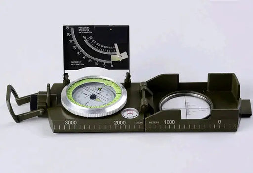 Compass and Inclination Meter with Degree Scale - Slope Compass with Luminous Dial | Zinc Alloy by Mead's Supply & Equipment Outfitters limited