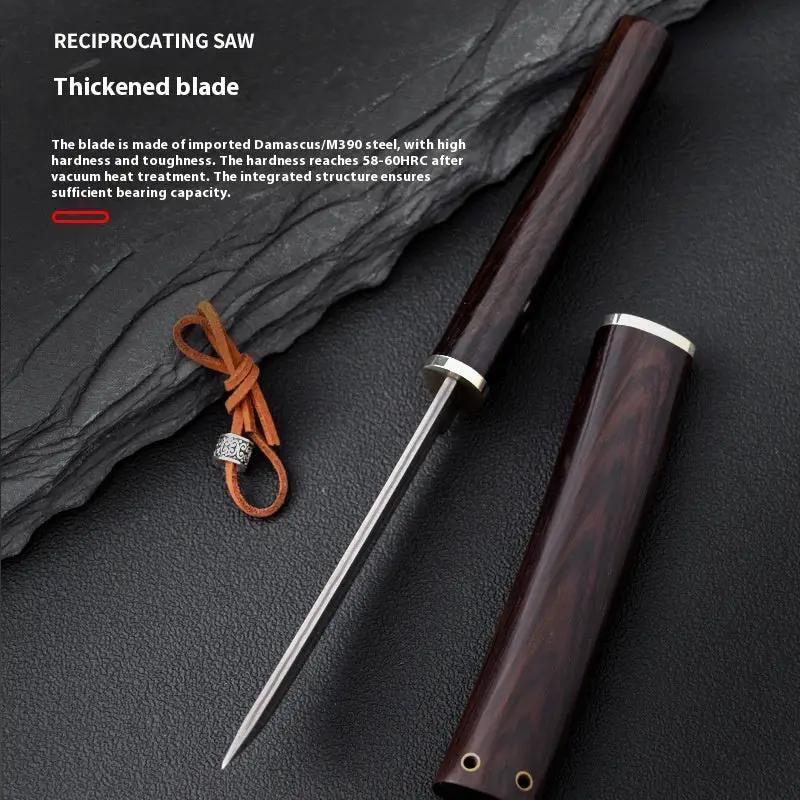 M390 Steel Damascus Steel Japanese Fruit Knife Fengye Horse VG10 Damascus Steel 220mm by China Dropship