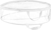 Clear Christmas Wreath Storage Bag 76X20cm by salelink.co.nz