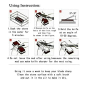 Dual Water Stone 3000/8000 Whetstone Knife Sharpener Sharpening Flattening by salelink.co.nz