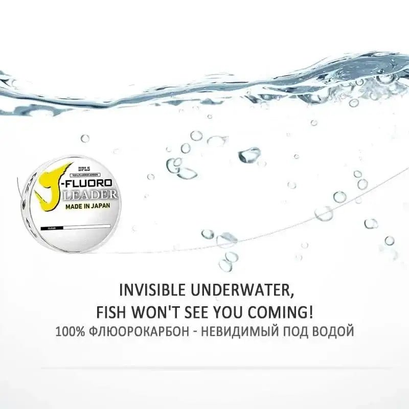 China China DaiwaJ-Fluorocarbon Fluorocarbon  Leader 100m 50m Sinking Clear Fluorocarbon Line Made in Japan