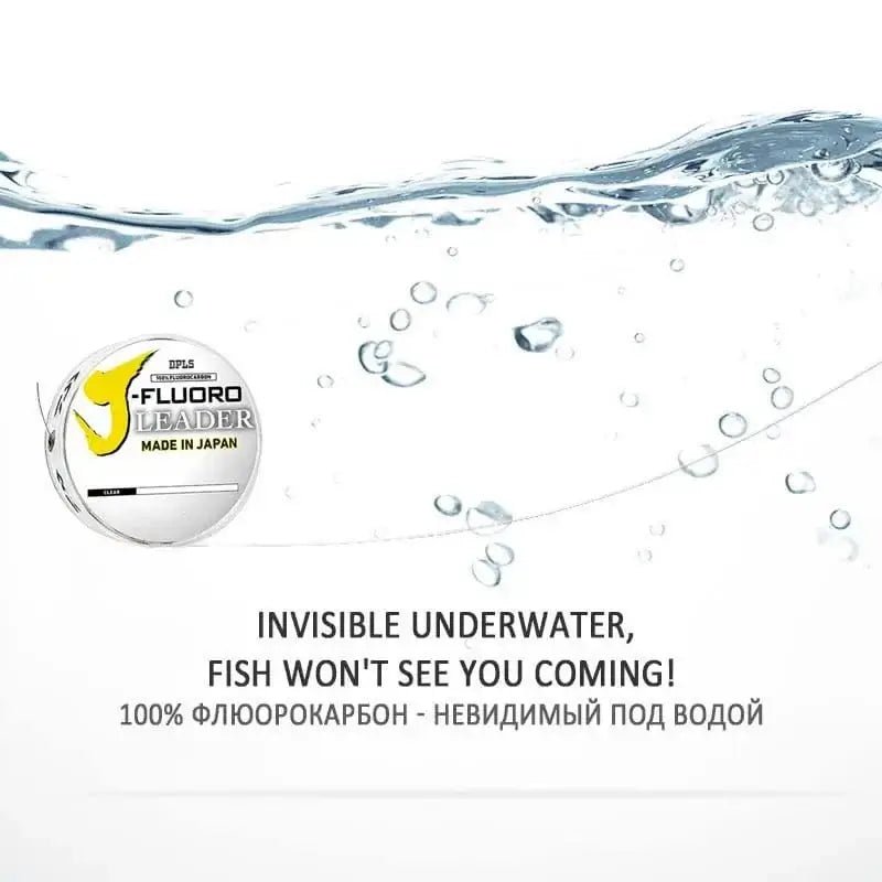 China China DaiwaJ-Fluorocarbon Fluorocarbon  Leader 100m 50m Sinking Clear Fluorocarbon Line Made in Japan