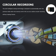 Dash Cam (Full HD - Front & Rear) by Habicare
