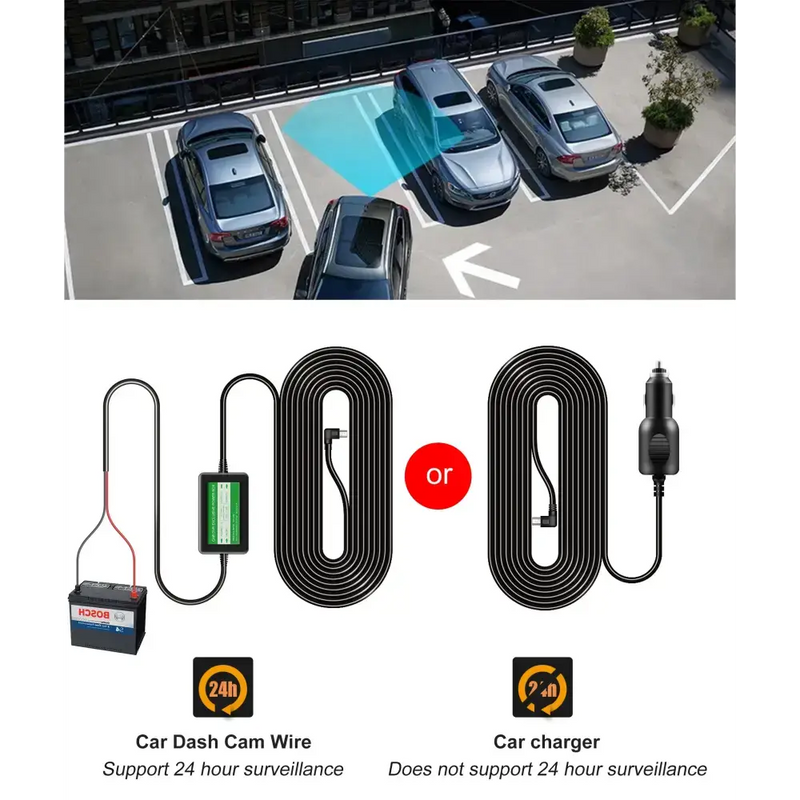 Dash Cam (Full HD - Front & Rear) by Habicare