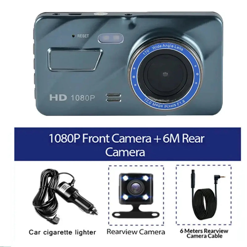 Dash Cam (Full HD - Front & Rear) by Habicare