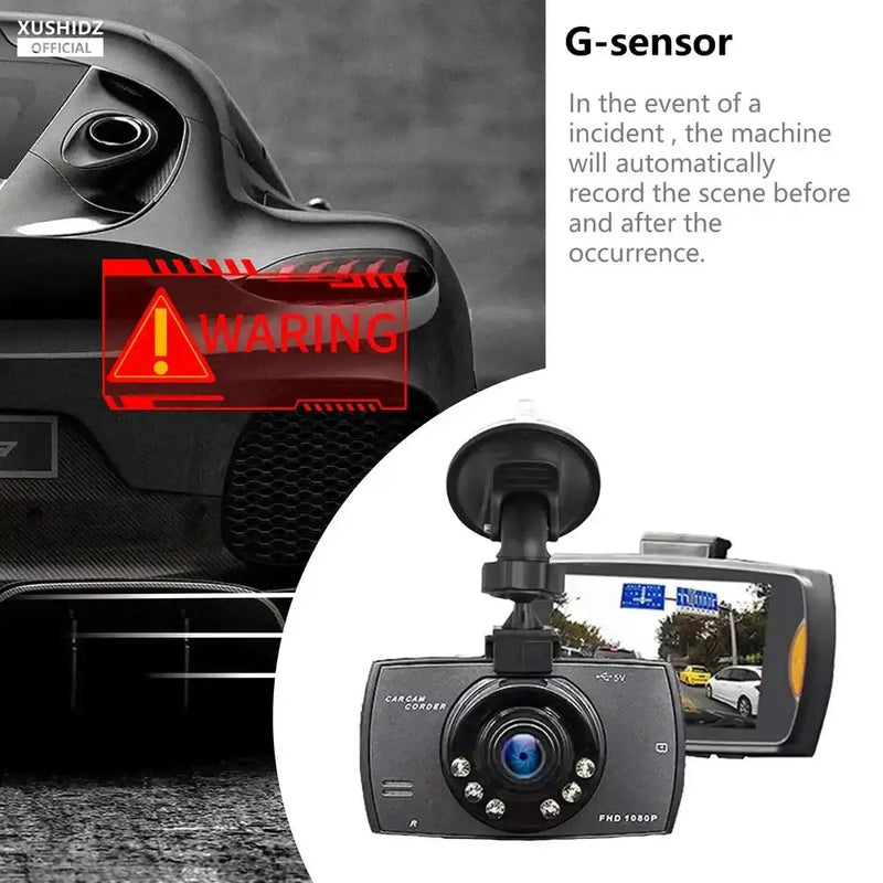 Dash Cam with Night Vision by Habicare
