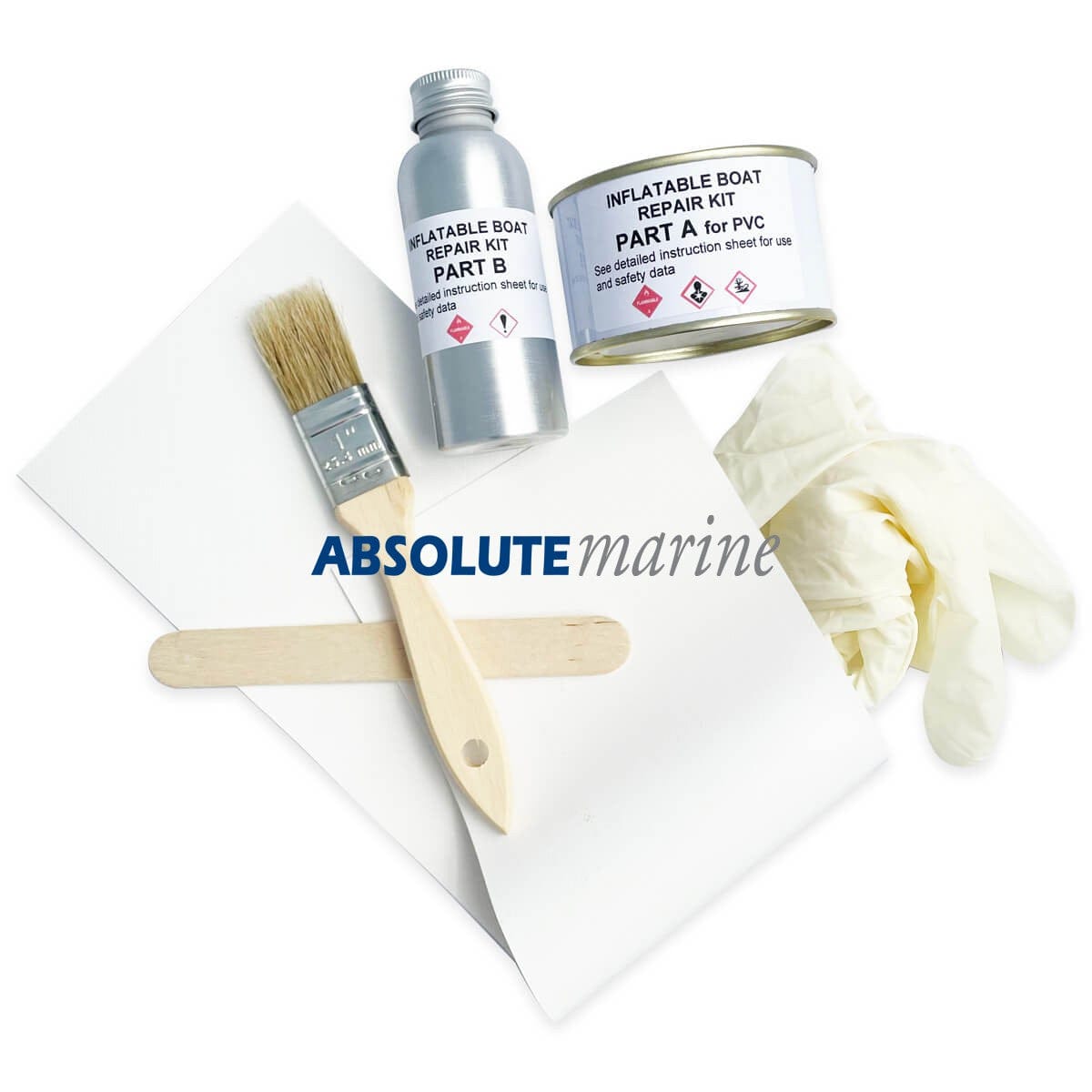 Davit Marine Accessories Davit Pad glue kit or Inflatable Boat Repair Kit-PVC