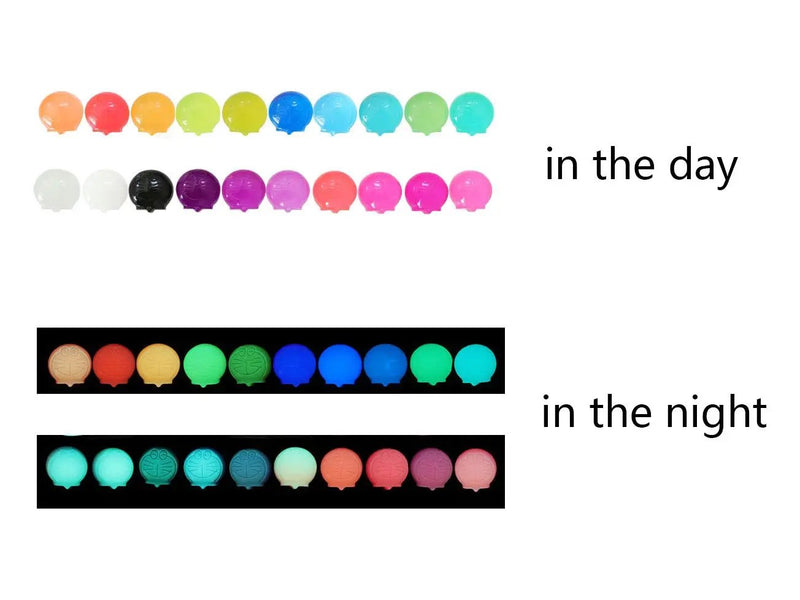 Liquid Epoxy Resin Color Pigment - Glow In The Dark Transparent Dye for UV Resin Art Coloring, DIY Jewelry Making - 10ml Each - 02 by Resin Art NZ