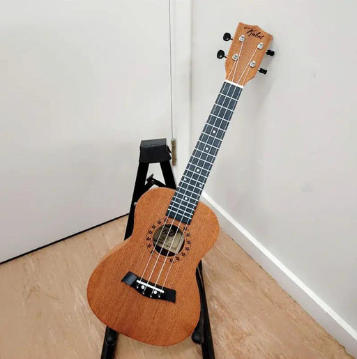 23" Student Soprano Ukulele Fitted Wooden Guitar - WOOD PATTERN by dealonline.co.nz