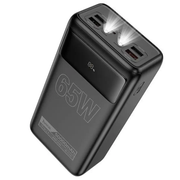 65W PD+QC Power Bank with LED % Display & Torch Light (50000mAh) – DB81A by techplus