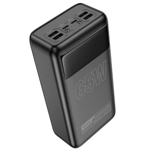65W PD+QC Power Bank with LED % Display & Torch Light (50000mAh) – DB81A by techplus