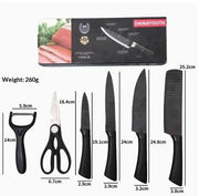 6-piece Knife Set Fruit Knives And Household Kitchen Knives Six Pieces Slide Box Simple Package by China Dropship