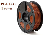 PLA 3D Printing Filament 1KG - Brown by salelink.co.nz