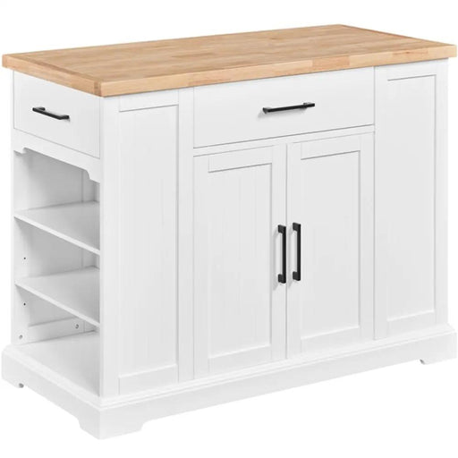 Yaheetech Rolling Kitchen Island Trolley Modern Storage Cabinet Rolling Kitchen Island Trolley Modern Storage Cabinet