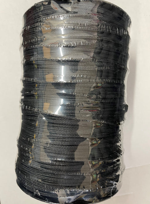 Braided Nylon Twine 210D Black Tarred 1kg roll of strong and durable nylon twine for secure tying and lashing.