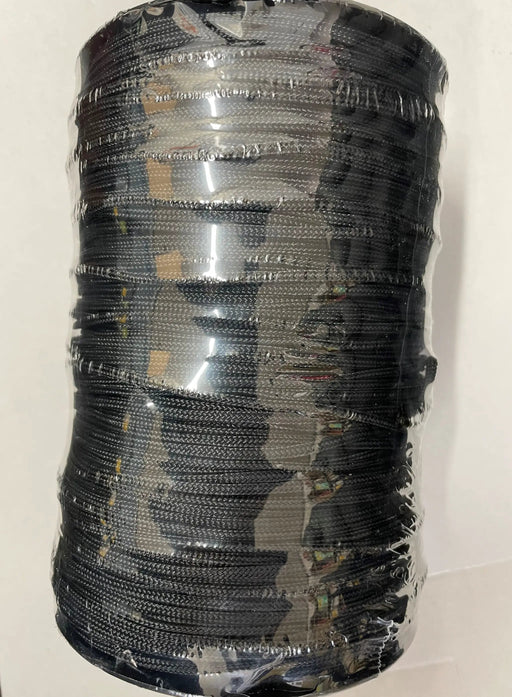 Quality Equipment Group Braided Nylon Ropes Twine TVO Nylon 210D/6X16 Black Tarred 1kg Action Outdoors Braided Nylon Twine 210D Tarred 1kg