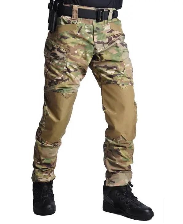 Quartermaster Camouflage Tactical Pants - Quick-Drying Wear-Resistant Outdoor Hiking Pants by Mead's Supply & Equipment Outfitters limited