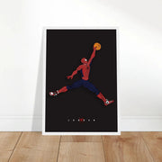 Spidey x Jordan Limited Edition by Blank Wall Print Shop