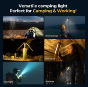 Tripod Folding Telescopic Camping Lantern by Action Outdoors Limited