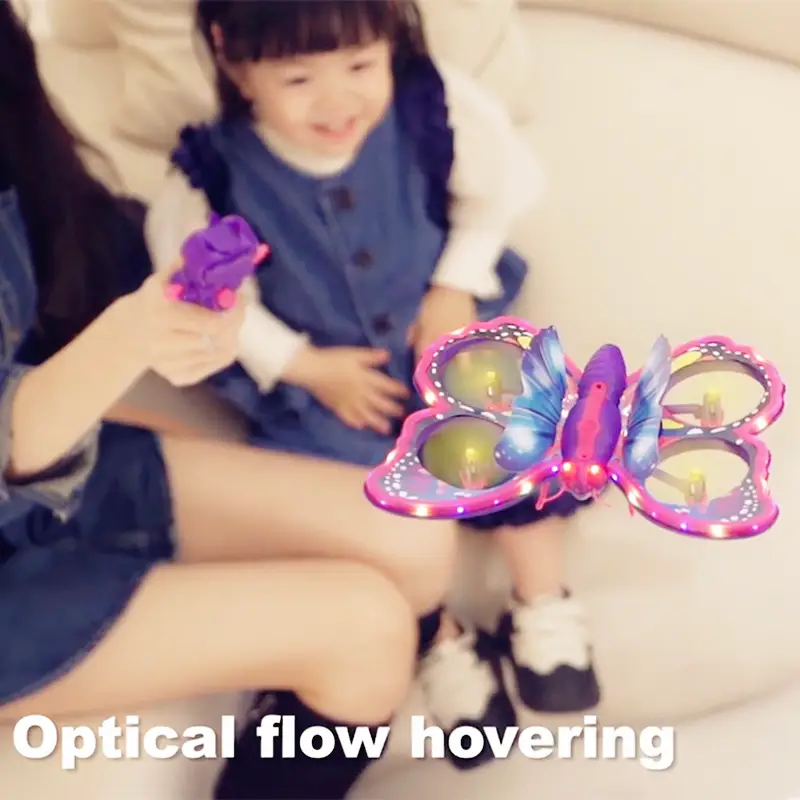 2.4GHz RC Butterfly Drone RC Quadcopter 3D Flip Gravity Sensing Headless by dealonline.co.nz