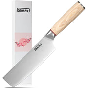 Vegetable Cleaver - Japanese Cleaver 6.5 Inch Chopping Knife High Carbon Stainless Steel Knives With Wooden Handle 6.5 Inch Cleaver Knife - Vegetable Knife by China Dropship