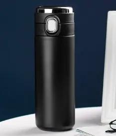 Insulated Stainless Steel Bottle with LED Thermometer (400ml) by Mead's Supply & Equipment Outfitters limited