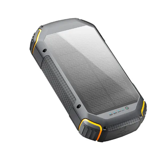 20000mAh Waterproof Solar Power Bank with Red Light by Mead's Supply & Equipment Outfitters limited