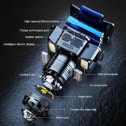 Super Bright LED Headlamp Rechargeable Headlight Zoomable Head Torch Lamp Flashlight by China Dropship