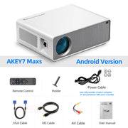 Action Outdoors Limited AKEY7 1080P LED Projector 7500 Lumens 4K Support AKEY7 1080P LED Projector 7500 Lumens 4K Support