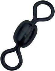 BLACK CRANE SWIVEL 2/0 X 100PCS fishing gear swivel for smooth and reliable performance.