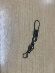 Decoro General Black Interlock with Barrel Swivel #6 Decoro Black Interlock Barrel Swivel Size 6 100 Pack