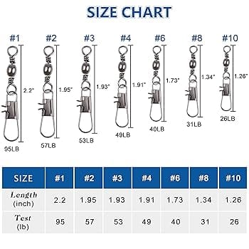 Decoro HOOKS Bulk Barrel Swivel With Interlock 4/0 100pk