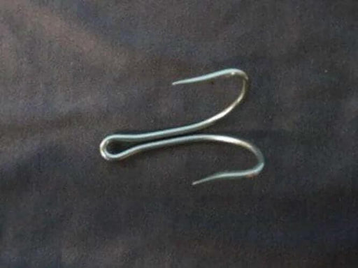 double barb fishing hook Mustad Double Barb Hook 6/0 10/0 for Offshore Big Game Anglers With Quick Penetration and Secure Lip Hook