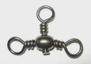Decoro SWIVEL Cross-line Swivel Black 2/0 X 20pcs Decoro Crossline Swivel Black Two Zero 20 Pack