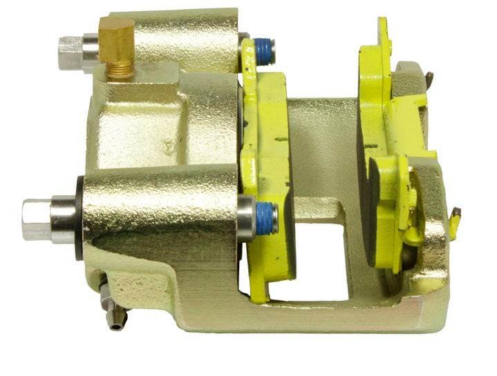 Deemaxx cliper suit 1500/1750KG gold disc brake caliper with gold zinc plating and semi-metallic pads.