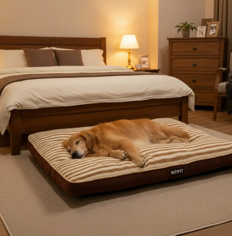 120cm Dog Bed Pet Mattress Warm Thick Washable XL by dealonline.co.nz