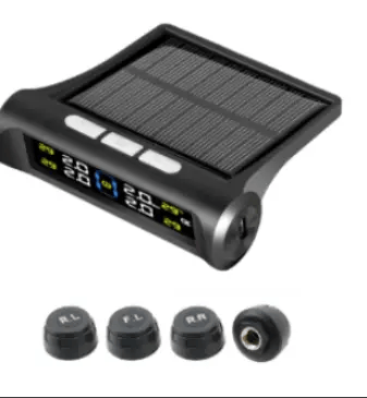 Tire Pressure Monitoring System Automotive Universal Wireless Solar Tire Pressure Monitor External Tire Pressure Detector by Action Outdoors Limited