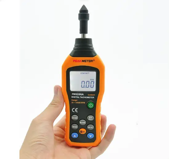 MS6208A Contact Measurement Digital Tachometer by salelink.co.nz