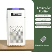 Desktop Negative Ion Air Purifier – Portable HEPA Air Cleaner & Odor Remover by Habicare