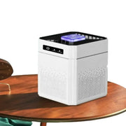 Desktop Negative Ion Air Purifier – Portable HEPA Air Cleaner & Odor Remover by Habicare