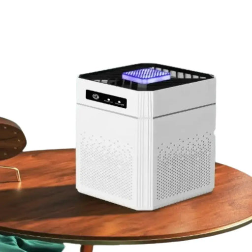Desktop Negative Ion Air Purifier – Portable HEPA Air Cleaner & Odor Remover by Habicare