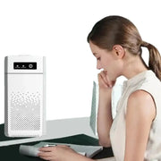 Desktop Negative Ion Air Purifier – Portable HEPA Air Cleaner & Odor Remover by Habicare