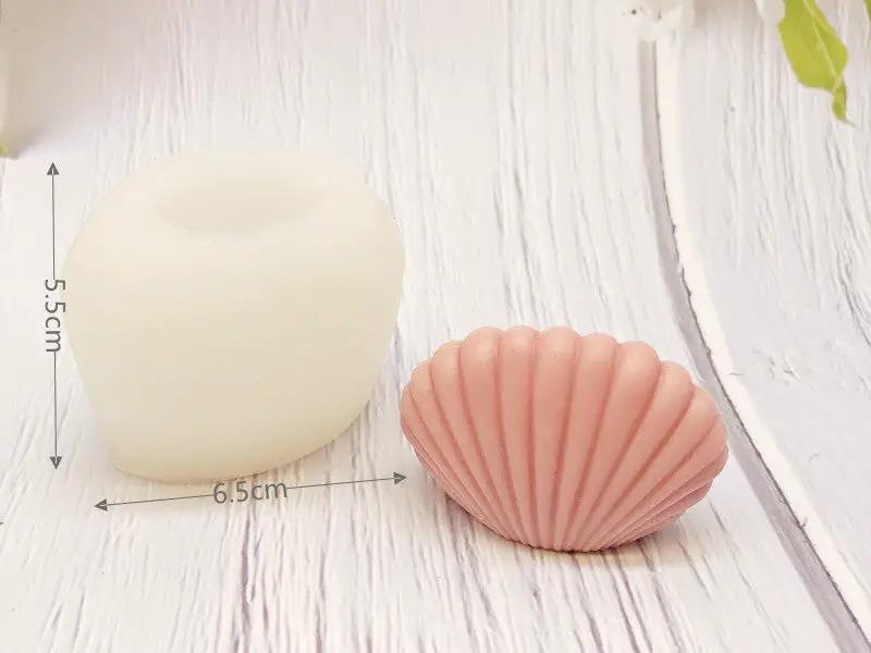 Epoxy Resin Candle Moulds - Pearl Shell by Resin Art NZ